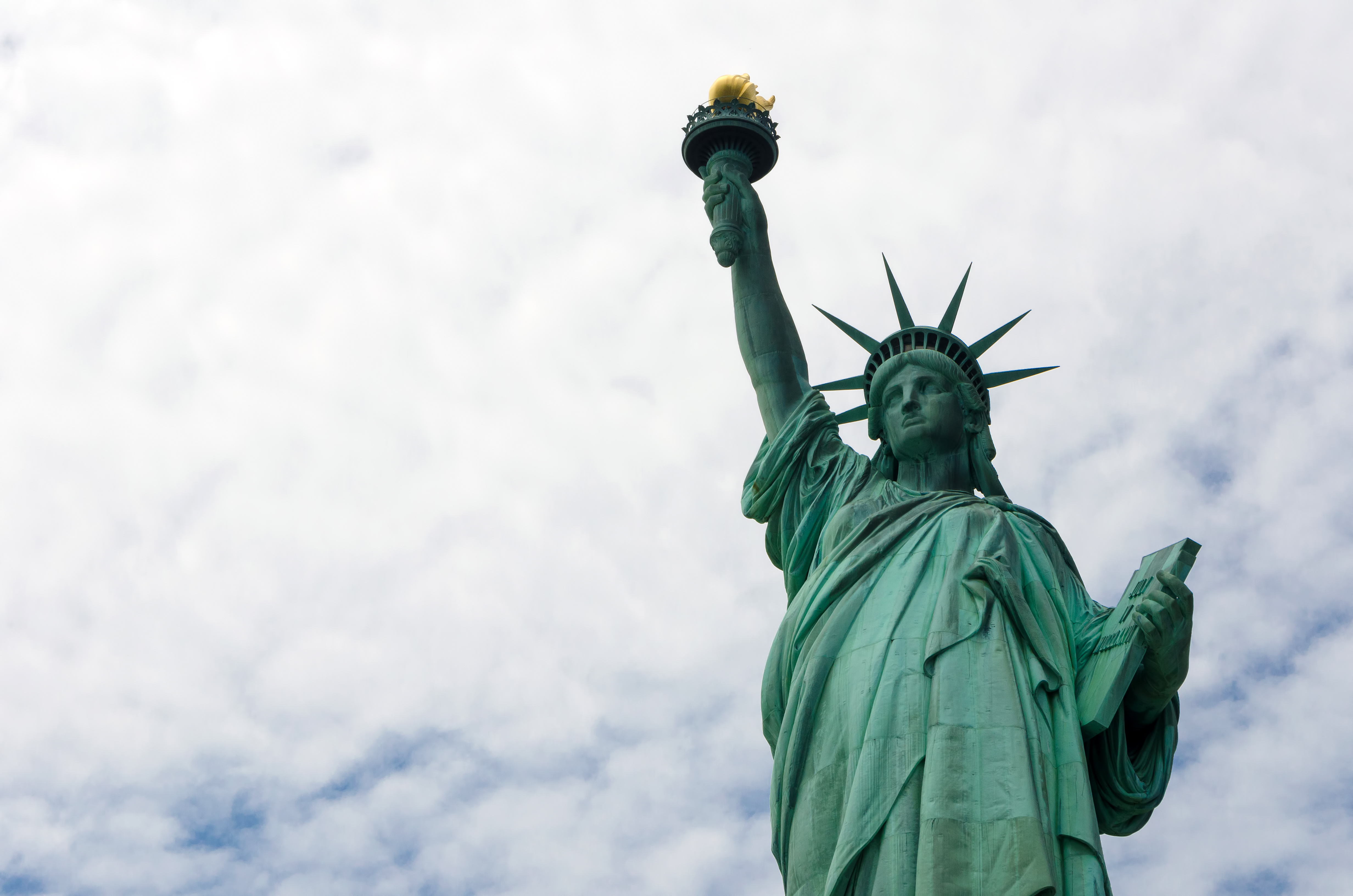 Statue of Liberty, symbol of U.S. immigration